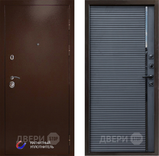 Дверь Престиж Медь Porte Черный кварц