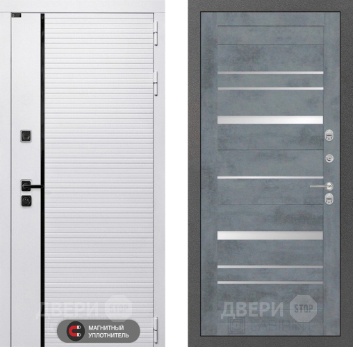 Дверь Лабиринт (LABIRINT) Royal 20 Бетон темный