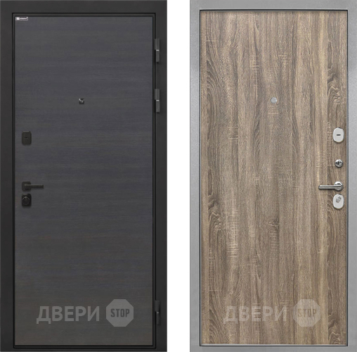 Дверь Интекрон (INTECRON) Профит Black Эковенге Гладкая Дуб турин