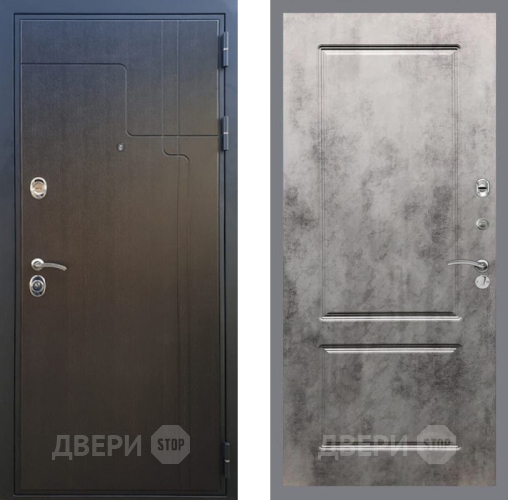 Дверь Рекс (REX) Премиум-246 FL-117 Бетон темный