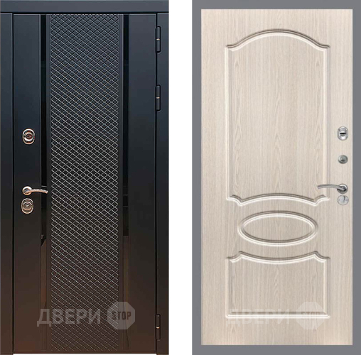 Дверь Рекс (REX) 25 FL-128 Беленый дуб
